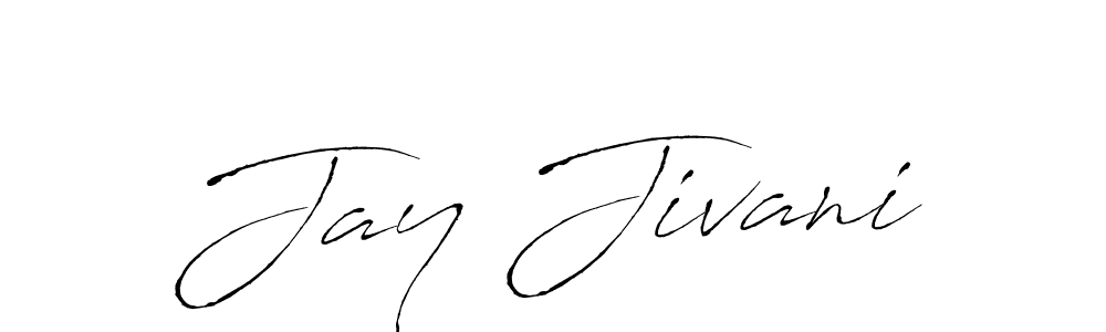 How to make Jay Jivani signature? Antro_Vectra is a professional autograph style. Create handwritten signature for Jay Jivani name. Jay Jivani signature style 6 images and pictures png