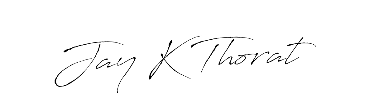 The best way (Antro_Vectra) to make a short signature is to pick only two or three words in your name. The name Jay K Thorat include a total of six letters. For converting this name. Jay K Thorat signature style 6 images and pictures png