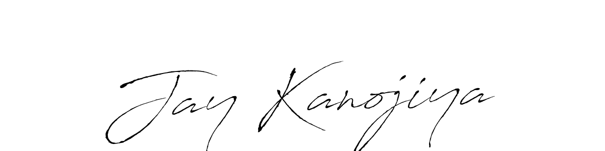 Antro_Vectra is a professional signature style that is perfect for those who want to add a touch of class to their signature. It is also a great choice for those who want to make their signature more unique. Get Jay Kanojiya name to fancy signature for free. Jay Kanojiya signature style 6 images and pictures png
