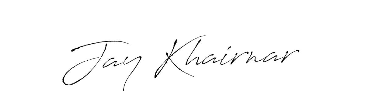 The best way (Antro_Vectra) to make a short signature is to pick only two or three words in your name. The name Jay Khairnar include a total of six letters. For converting this name. Jay Khairnar signature style 6 images and pictures png