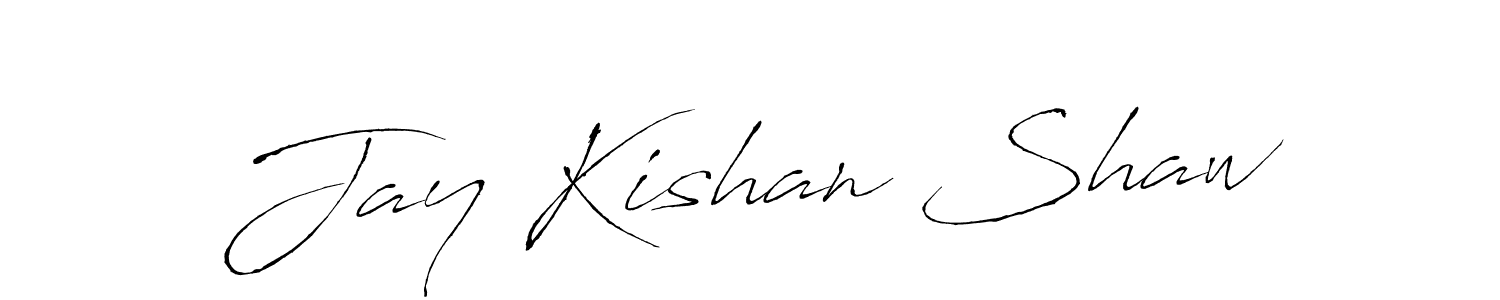 if you are searching for the best signature style for your name Jay Kishan Shaw. so please give up your signature search. here we have designed multiple signature styles  using Antro_Vectra. Jay Kishan Shaw signature style 6 images and pictures png