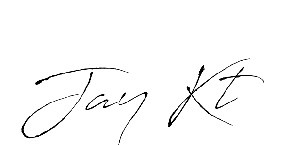 Also we have Jay Kt name is the best signature style. Create professional handwritten signature collection using Antro_Vectra autograph style. Jay Kt signature style 6 images and pictures png
