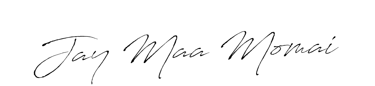 Antro_Vectra is a professional signature style that is perfect for those who want to add a touch of class to their signature. It is also a great choice for those who want to make their signature more unique. Get Jay Maa Momai name to fancy signature for free. Jay Maa Momai signature style 6 images and pictures png