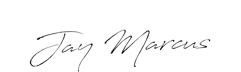 Make a beautiful signature design for name Jay Marcus. With this signature (Antro_Vectra) style, you can create a handwritten signature for free. Jay Marcus signature style 6 images and pictures png