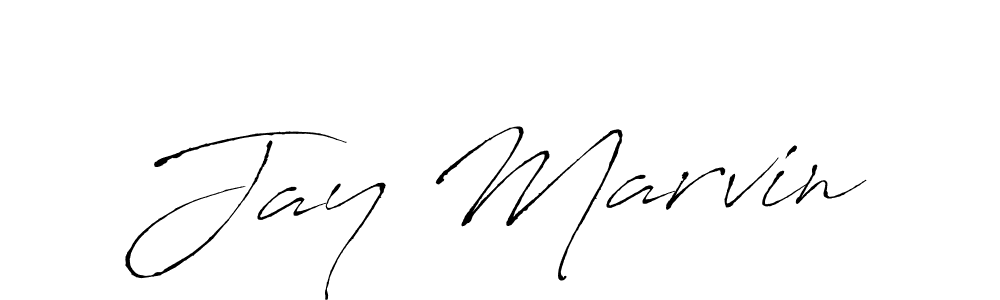 Design your own signature with our free online signature maker. With this signature software, you can create a handwritten (Antro_Vectra) signature for name Jay Marvin. Jay Marvin signature style 6 images and pictures png