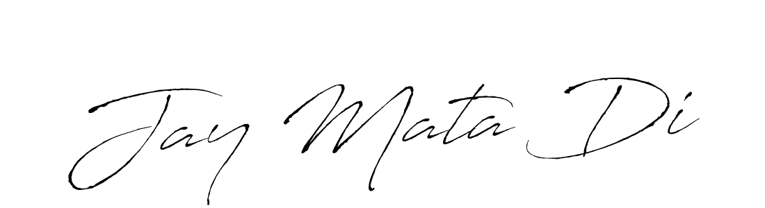 Use a signature maker to create a handwritten signature online. With this signature software, you can design (Antro_Vectra) your own signature for name Jay Mata Di. Jay Mata Di signature style 6 images and pictures png