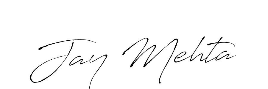 Use a signature maker to create a handwritten signature online. With this signature software, you can design (Antro_Vectra) your own signature for name Jay Mehta. Jay Mehta signature style 6 images and pictures png