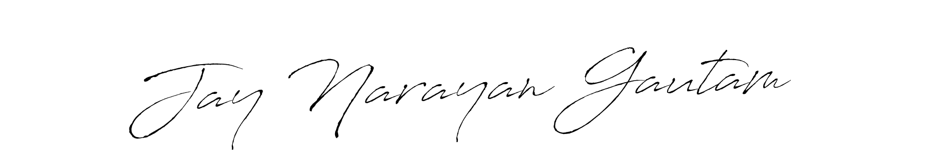 The best way (Antro_Vectra) to make a short signature is to pick only two or three words in your name. The name Jay Narayan Gautam include a total of six letters. For converting this name. Jay Narayan Gautam signature style 6 images and pictures png