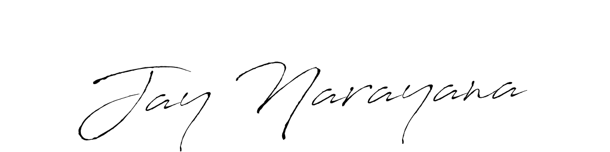 Also we have Jay Narayana name is the best signature style. Create professional handwritten signature collection using Antro_Vectra autograph style. Jay Narayana signature style 6 images and pictures png