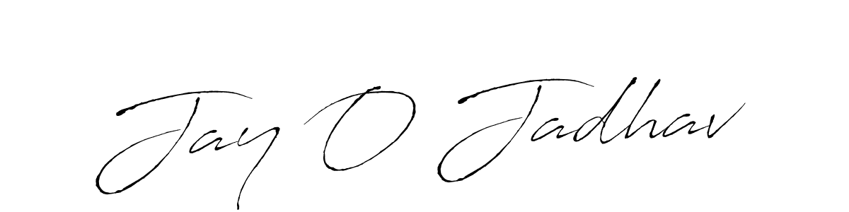 Design your own signature with our free online signature maker. With this signature software, you can create a handwritten (Antro_Vectra) signature for name Jay O Jadhav. Jay O Jadhav signature style 6 images and pictures png