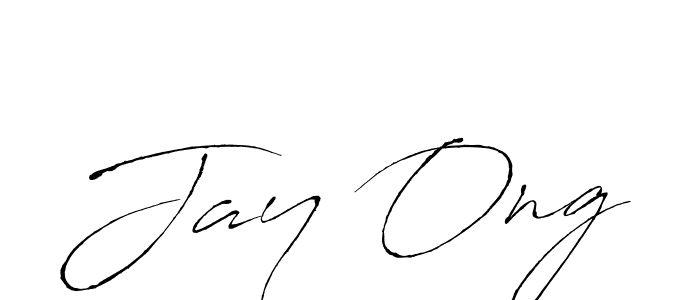 Make a beautiful signature design for name Jay Ong. With this signature (Antro_Vectra) style, you can create a handwritten signature for free. Jay Ong signature style 6 images and pictures png