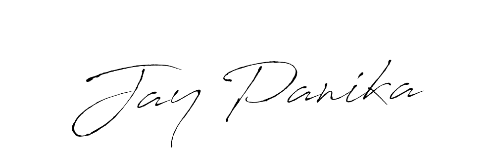Also we have Jay Panika name is the best signature style. Create professional handwritten signature collection using Antro_Vectra autograph style. Jay Panika signature style 6 images and pictures png