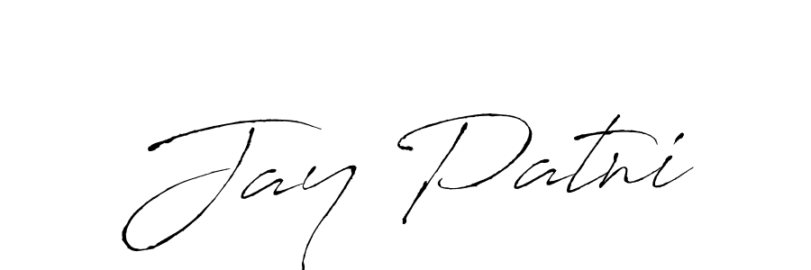 The best way (Antro_Vectra) to make a short signature is to pick only two or three words in your name. The name Jay Patni include a total of six letters. For converting this name. Jay Patni signature style 6 images and pictures png