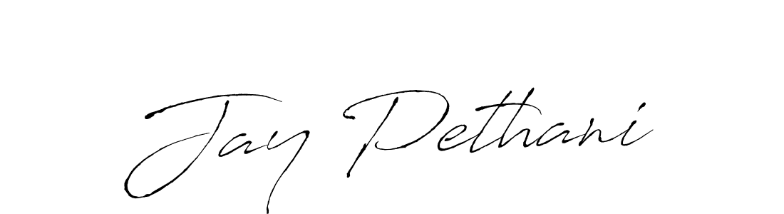 The best way (Antro_Vectra) to make a short signature is to pick only two or three words in your name. The name Jay Pethani include a total of six letters. For converting this name. Jay Pethani signature style 6 images and pictures png