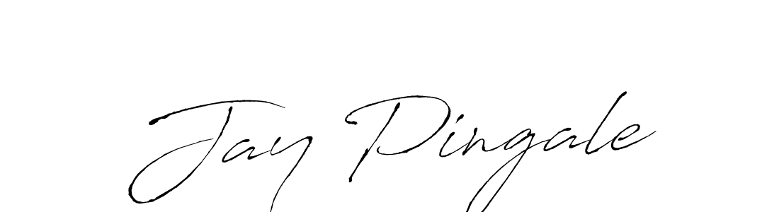 Make a beautiful signature design for name Jay Pingale. With this signature (Antro_Vectra) style, you can create a handwritten signature for free. Jay Pingale signature style 6 images and pictures png