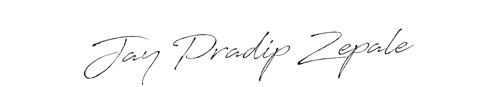 The best way (Antro_Vectra) to make a short signature is to pick only two or three words in your name. The name Jay Pradip Zepale include a total of six letters. For converting this name. Jay Pradip Zepale signature style 6 images and pictures png