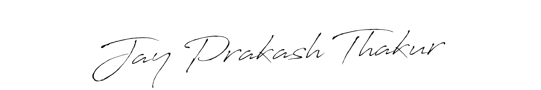 Use a signature maker to create a handwritten signature online. With this signature software, you can design (Antro_Vectra) your own signature for name Jay Prakash Thakur. Jay Prakash Thakur signature style 6 images and pictures png