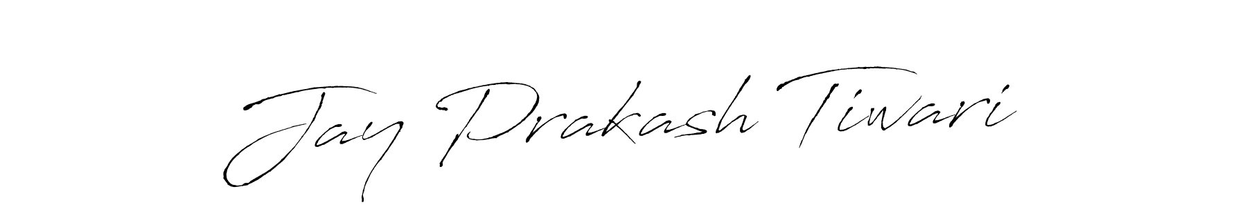 Make a beautiful signature design for name Jay Prakash Tiwari. With this signature (Antro_Vectra) style, you can create a handwritten signature for free. Jay Prakash Tiwari signature style 6 images and pictures png