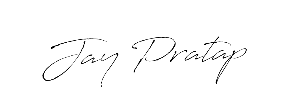 Use a signature maker to create a handwritten signature online. With this signature software, you can design (Antro_Vectra) your own signature for name Jay Pratap. Jay Pratap signature style 6 images and pictures png