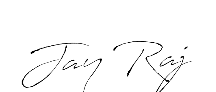 Create a beautiful signature design for name Jay Raj. With this signature (Antro_Vectra) fonts, you can make a handwritten signature for free. Jay Raj signature style 6 images and pictures png