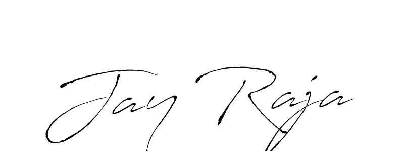 Use a signature maker to create a handwritten signature online. With this signature software, you can design (Antro_Vectra) your own signature for name Jay Raja. Jay Raja signature style 6 images and pictures png