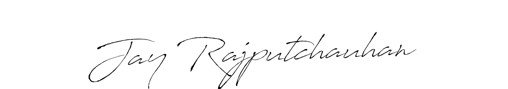 Similarly Antro_Vectra is the best handwritten signature design. Signature creator online .You can use it as an online autograph creator for name Jay Rajputchauhan. Jay Rajputchauhan signature style 6 images and pictures png