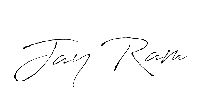 Use a signature maker to create a handwritten signature online. With this signature software, you can design (Antro_Vectra) your own signature for name Jay Ram. Jay Ram signature style 6 images and pictures png