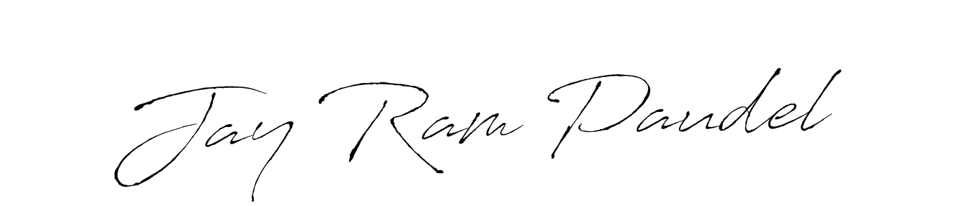 The best way (Antro_Vectra) to make a short signature is to pick only two or three words in your name. The name Jay Ram Paudel include a total of six letters. For converting this name. Jay Ram Paudel signature style 6 images and pictures png