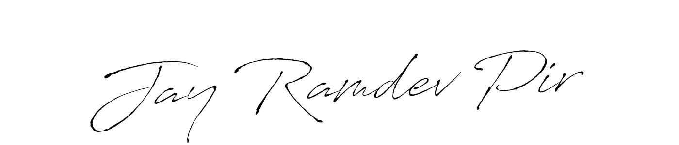 Once you've used our free online signature maker to create your best signature Antro_Vectra style, it's time to enjoy all of the benefits that Jay Ramdev Pir name signing documents. Jay Ramdev Pir signature style 6 images and pictures png