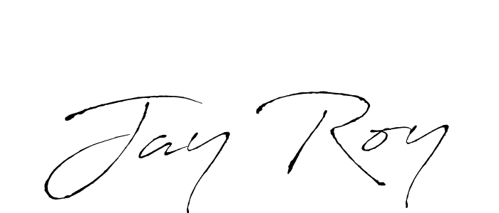 Design your own signature with our free online signature maker. With this signature software, you can create a handwritten (Antro_Vectra) signature for name Jay Roy. Jay Roy signature style 6 images and pictures png
