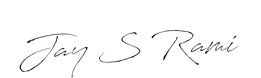 It looks lik you need a new signature style for name Jay S Rami. Design unique handwritten (Antro_Vectra) signature with our free signature maker in just a few clicks. Jay S Rami signature style 6 images and pictures png