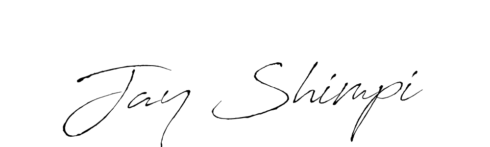 Jay Shimpi stylish signature style. Best Handwritten Sign (Antro_Vectra) for my name. Handwritten Signature Collection Ideas for my name Jay Shimpi. Jay Shimpi signature style 6 images and pictures png