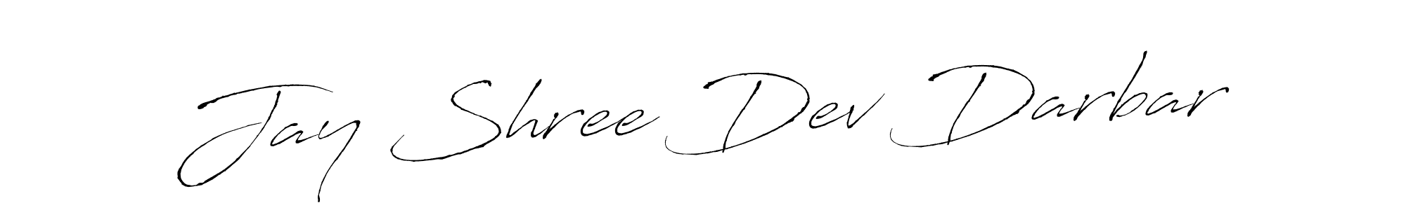 Once you've used our free online signature maker to create your best signature Antro_Vectra style, it's time to enjoy all of the benefits that Jay Shree Dev Darbar name signing documents. Jay Shree Dev Darbar signature style 6 images and pictures png