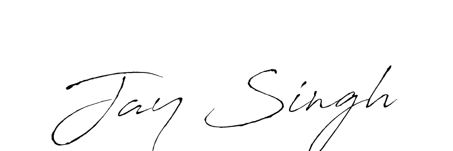 How to make Jay Singh name signature. Use Antro_Vectra style for creating short signs online. This is the latest handwritten sign. Jay Singh signature style 6 images and pictures png