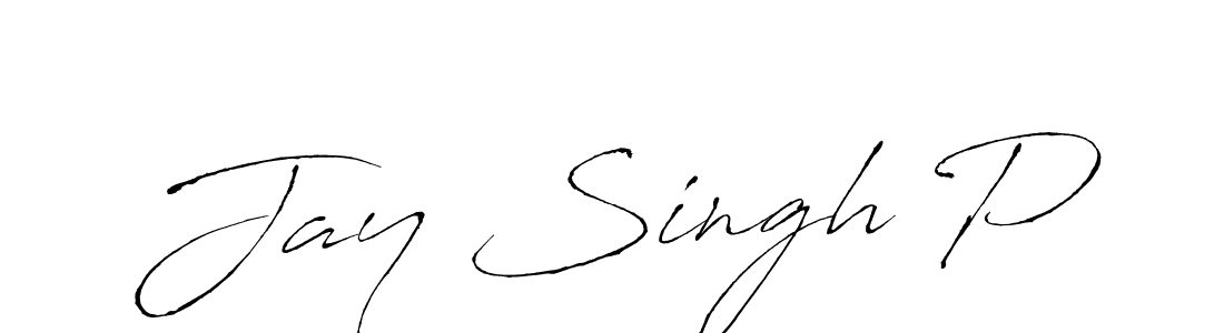 This is the best signature style for the Jay Singh P name. Also you like these signature font (Antro_Vectra). Mix name signature. Jay Singh P signature style 6 images and pictures png
