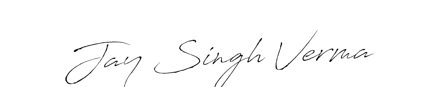 It looks lik you need a new signature style for name Jay Singh Verma. Design unique handwritten (Antro_Vectra) signature with our free signature maker in just a few clicks. Jay Singh Verma signature style 6 images and pictures png