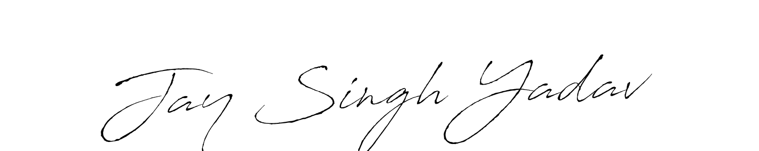 Make a short Jay Singh Yadav signature style. Manage your documents anywhere anytime using Antro_Vectra. Create and add eSignatures, submit forms, share and send files easily. Jay Singh Yadav signature style 6 images and pictures png