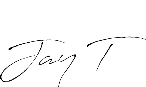 You should practise on your own different ways (Antro_Vectra) to write your name (Jay T) in signature. don't let someone else do it for you. Jay T signature style 6 images and pictures png