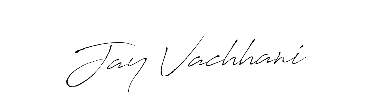 How to make Jay Vachhani signature? Antro_Vectra is a professional autograph style. Create handwritten signature for Jay Vachhani name. Jay Vachhani signature style 6 images and pictures png
