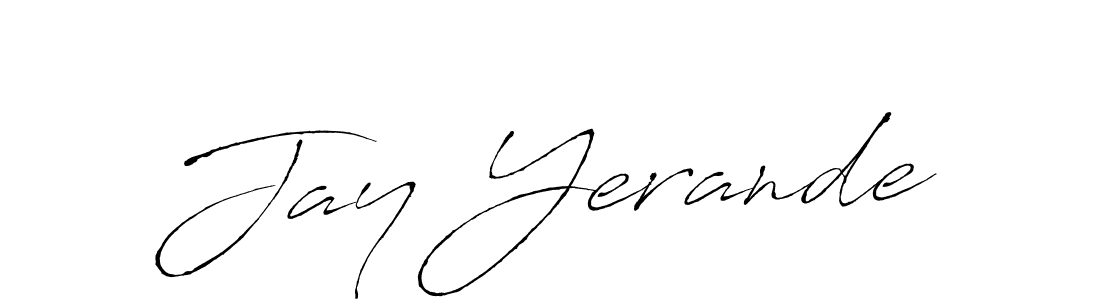 if you are searching for the best signature style for your name Jay Yerande. so please give up your signature search. here we have designed multiple signature styles  using Antro_Vectra. Jay Yerande signature style 6 images and pictures png