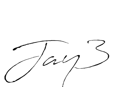 Create a beautiful signature design for name Jay3. With this signature (Antro_Vectra) fonts, you can make a handwritten signature for free. Jay3 signature style 6 images and pictures png