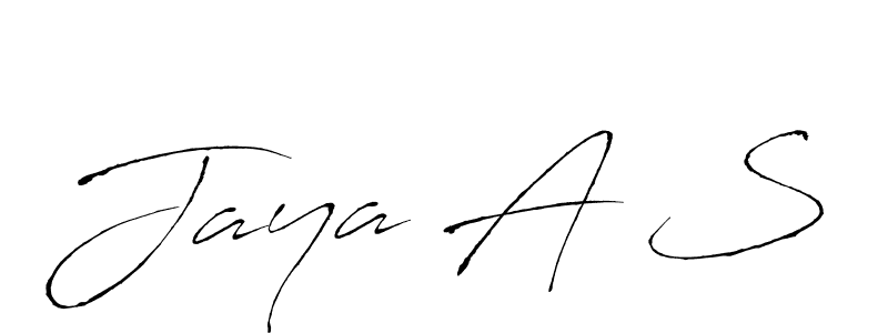 You can use this online signature creator to create a handwritten signature for the name Jaya A S. This is the best online autograph maker. Jaya A S signature style 6 images and pictures png