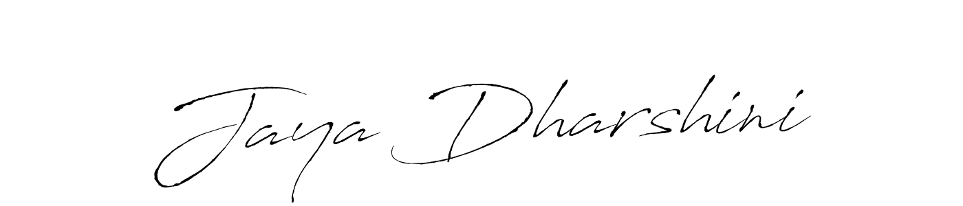 Create a beautiful signature design for name Jaya Dharshini. With this signature (Antro_Vectra) fonts, you can make a handwritten signature for free. Jaya Dharshini signature style 6 images and pictures png