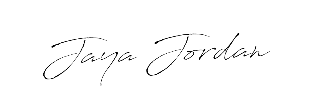 Also we have Jaya Jordan name is the best signature style. Create professional handwritten signature collection using Antro_Vectra autograph style. Jaya Jordan signature style 6 images and pictures png