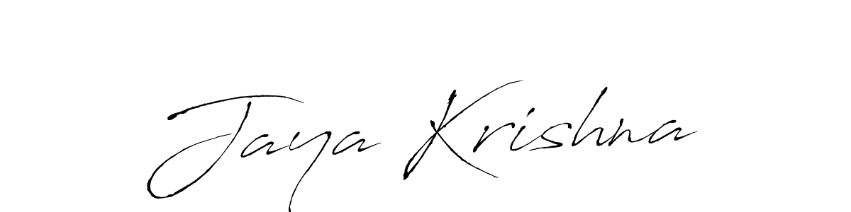 How to make Jaya Krishna signature? Antro_Vectra is a professional autograph style. Create handwritten signature for Jaya Krishna name. Jaya Krishna signature style 6 images and pictures png