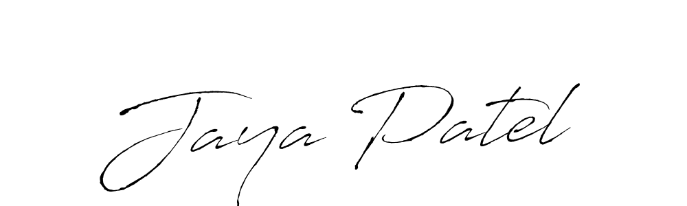 Also You can easily find your signature by using the search form. We will create Jaya Patel name handwritten signature images for you free of cost using Antro_Vectra sign style. Jaya Patel signature style 6 images and pictures png