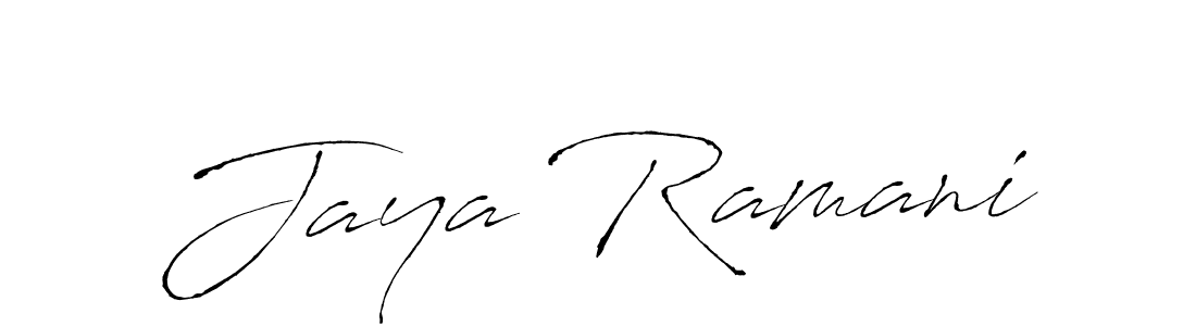 Similarly Antro_Vectra is the best handwritten signature design. Signature creator online .You can use it as an online autograph creator for name Jaya Ramani. Jaya Ramani signature style 6 images and pictures png