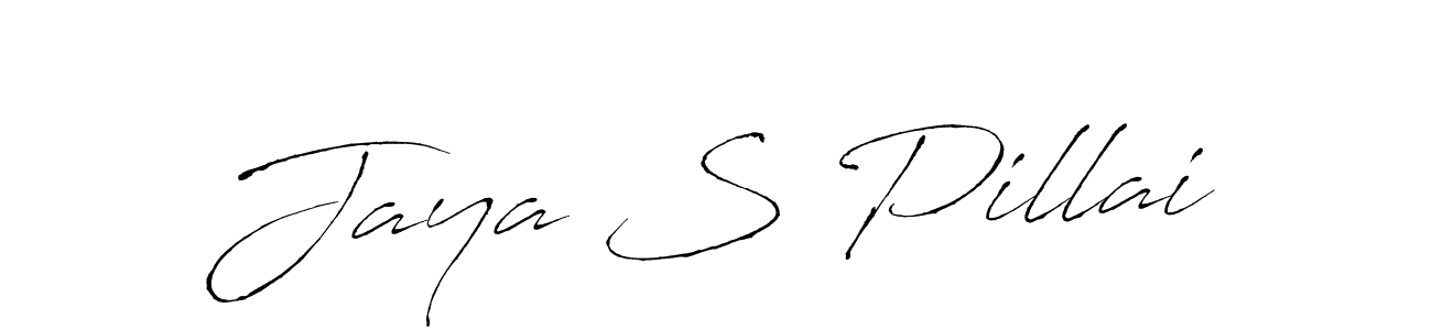 You should practise on your own different ways (Antro_Vectra) to write your name (Jaya S Pillai) in signature. don't let someone else do it for you. Jaya S Pillai signature style 6 images and pictures png