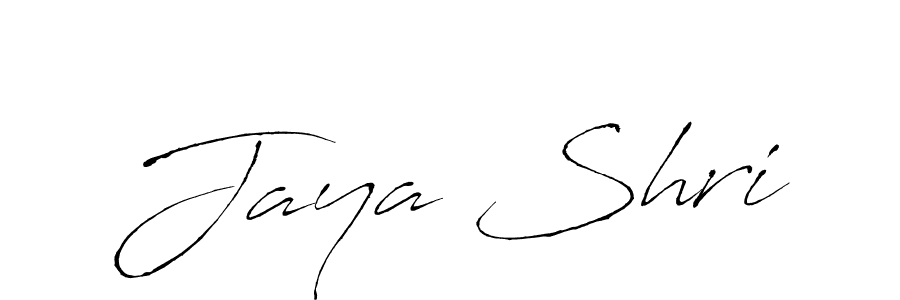 if you are searching for the best signature style for your name Jaya Shri. so please give up your signature search. here we have designed multiple signature styles  using Antro_Vectra. Jaya Shri signature style 6 images and pictures png
