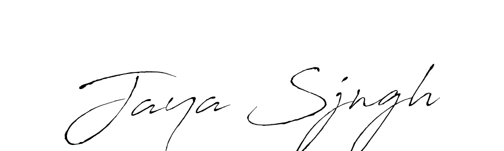 Use a signature maker to create a handwritten signature online. With this signature software, you can design (Antro_Vectra) your own signature for name Jaya Sjngh. Jaya Sjngh signature style 6 images and pictures png